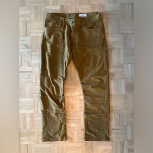 GUSTIN #72 MOLESKIN STRETCH 5 POCKET - GOLD KHAKI